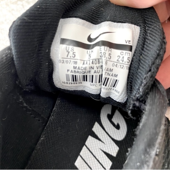 Nike Flex Rn 2018 Black Athletic Trainers Running Shoes Activewear Shoes 7.5 - Picture 8 of 14